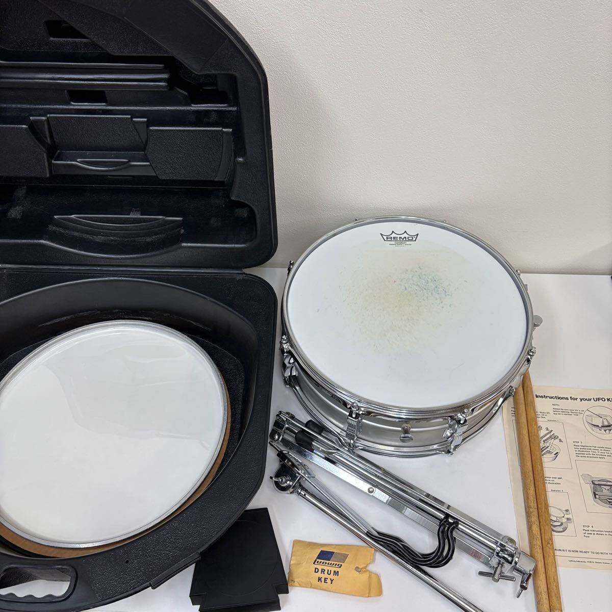 Ludwig スネアドラム セット ハードケース入り 打楽器 同梱不可